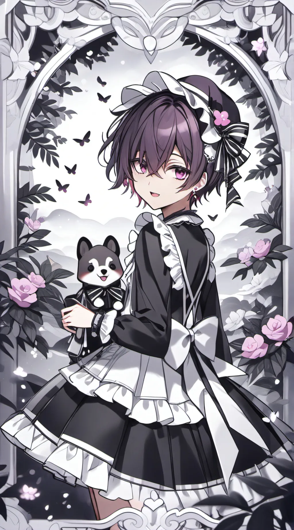 ai character: softie background