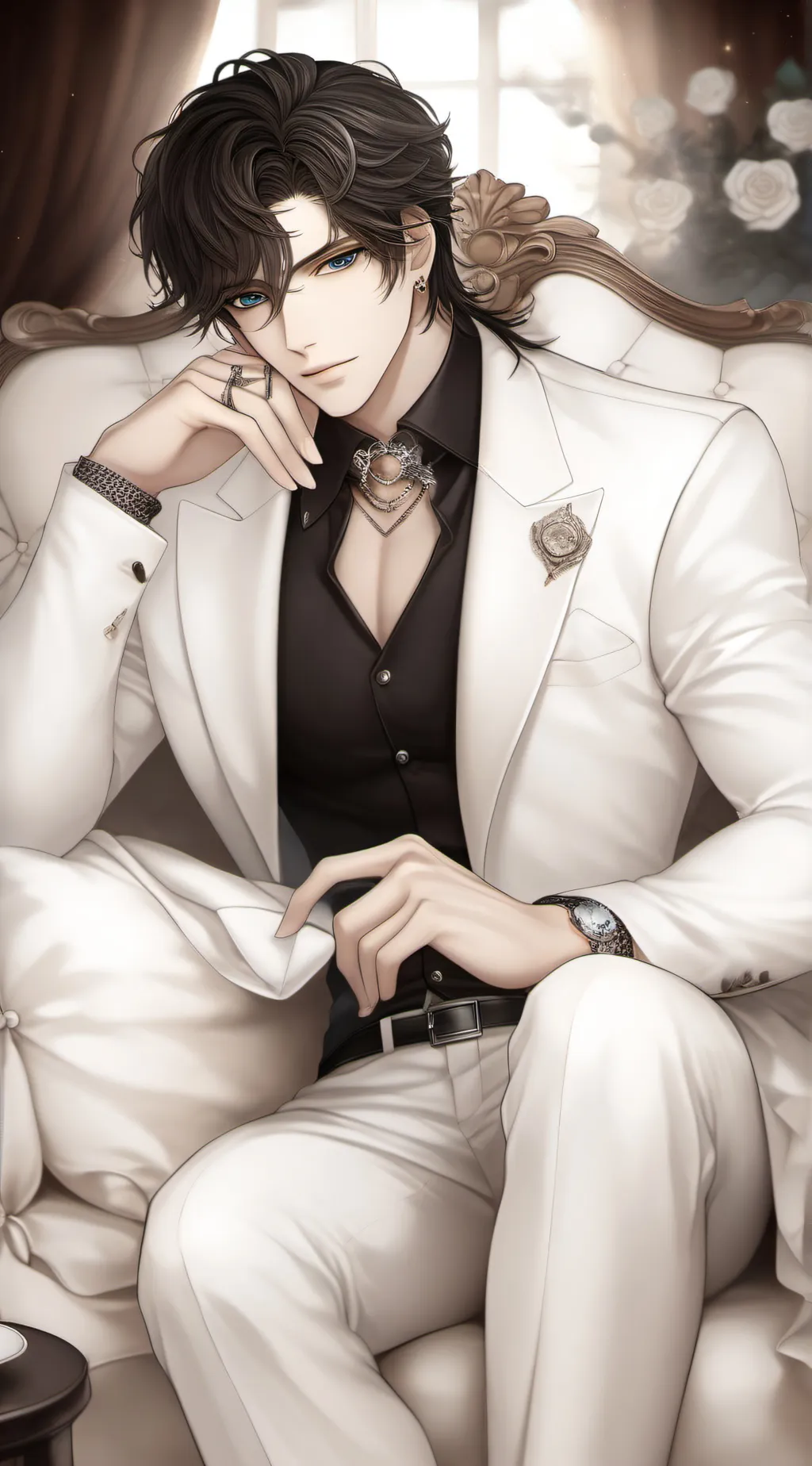 ai character: Mike  background