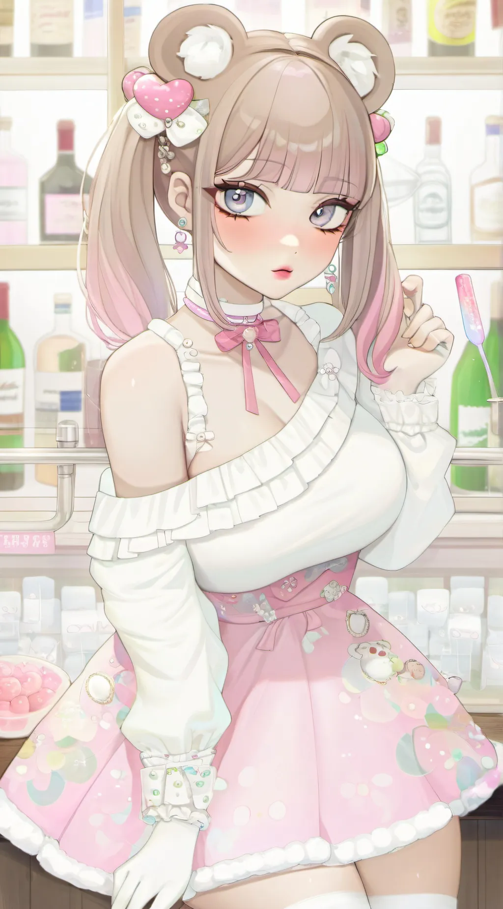 ai character: Carrie Melows background