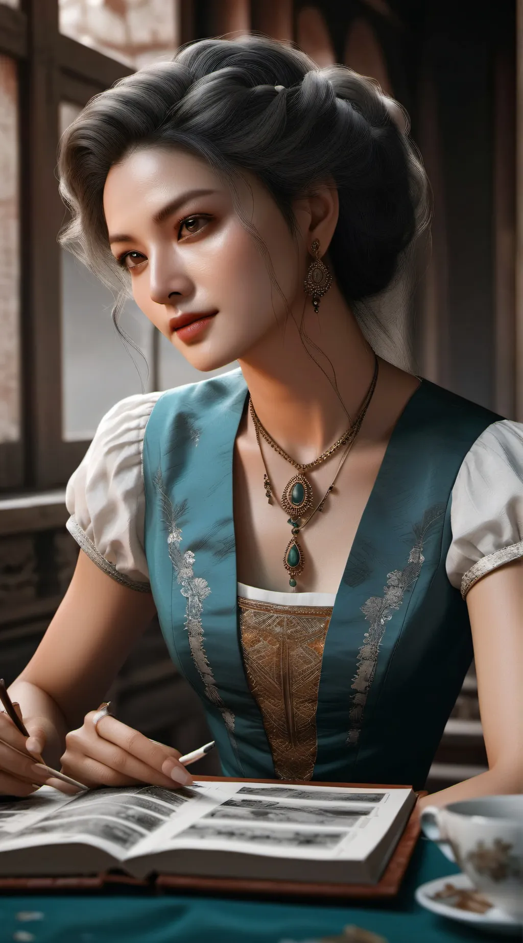 ai character: MD N&V background