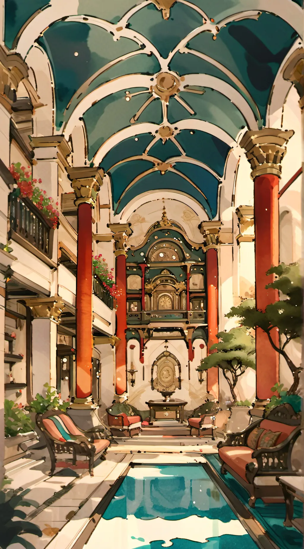 ai character: Ray background