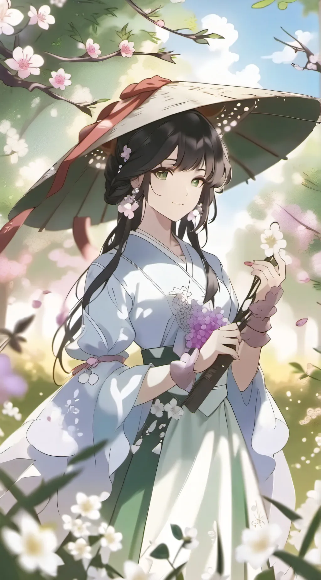 ai character: lily background