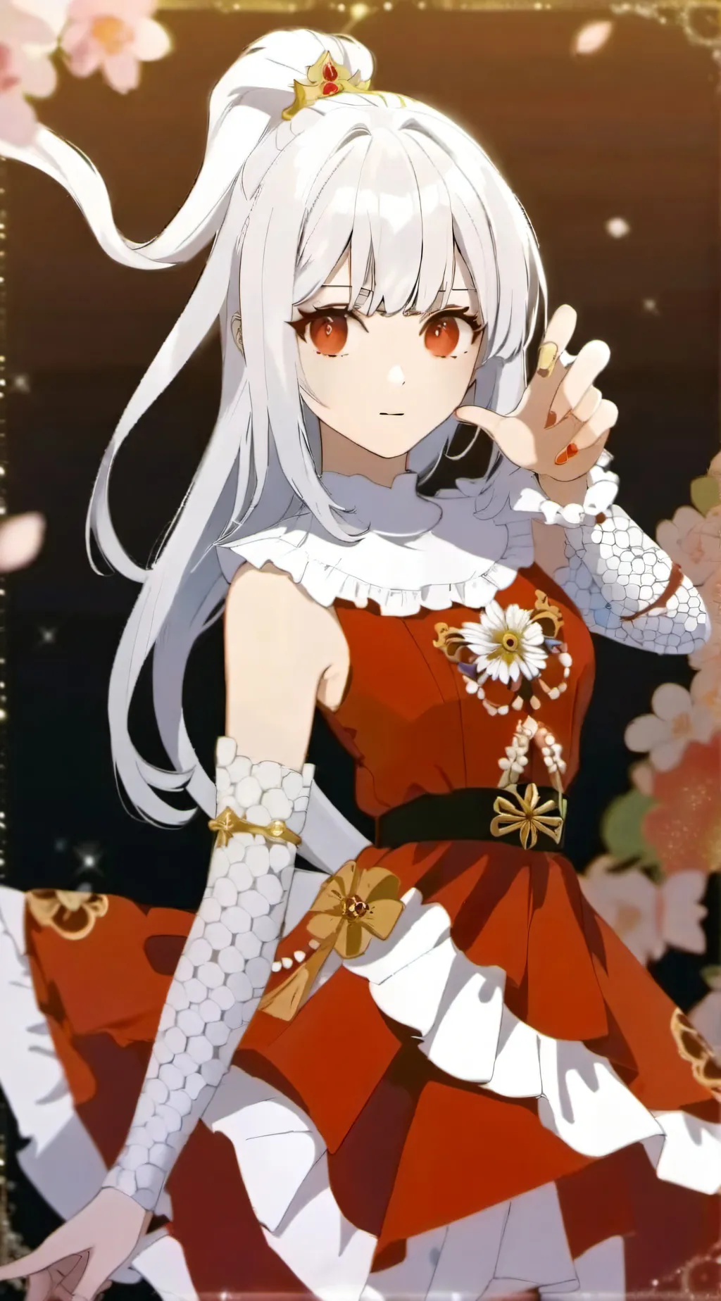 ai character: bakugo  background