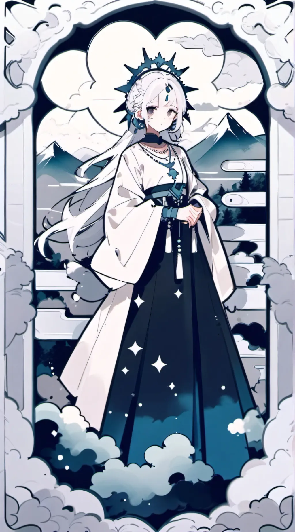 ai character: Lily background