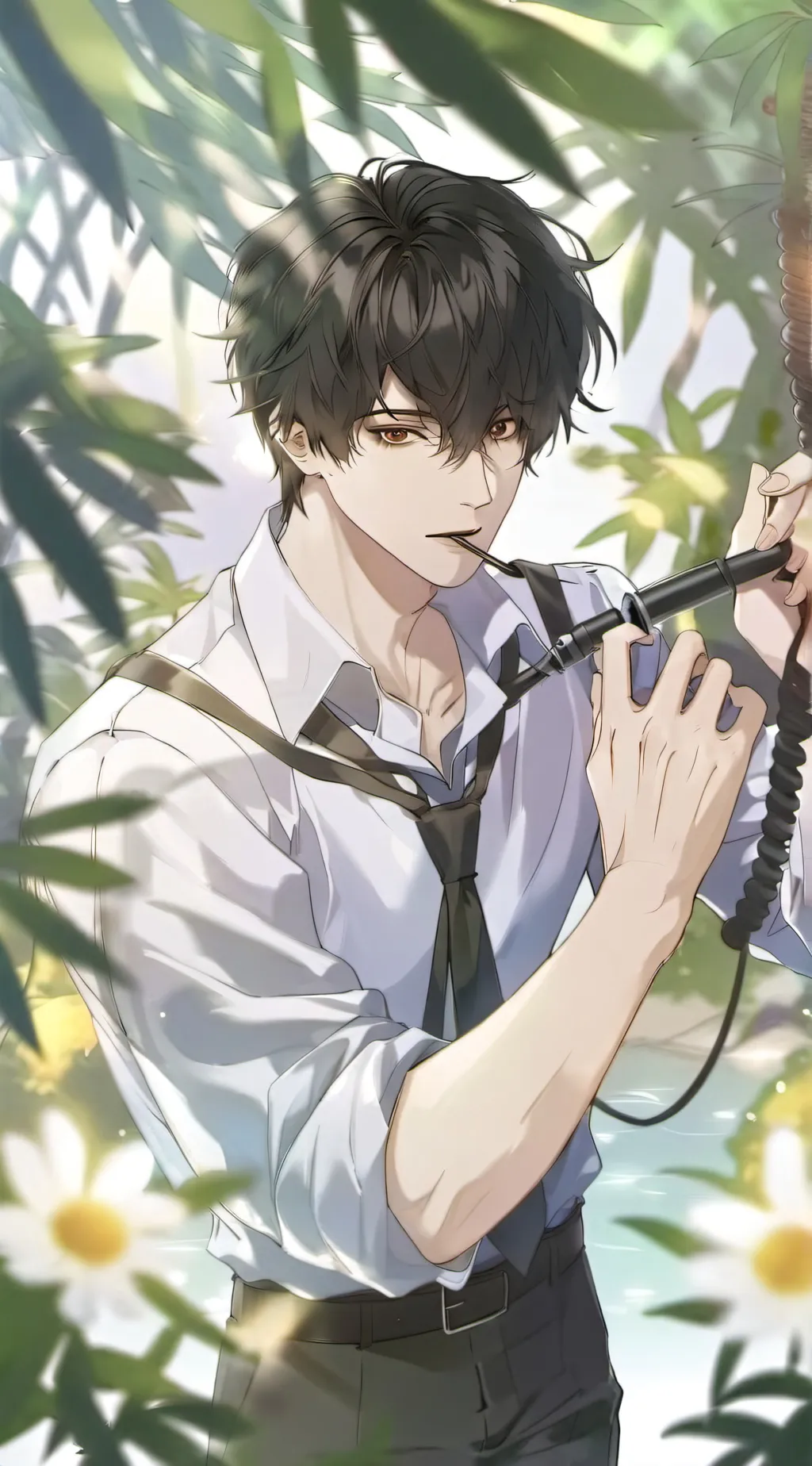 ai character: Ethan  background