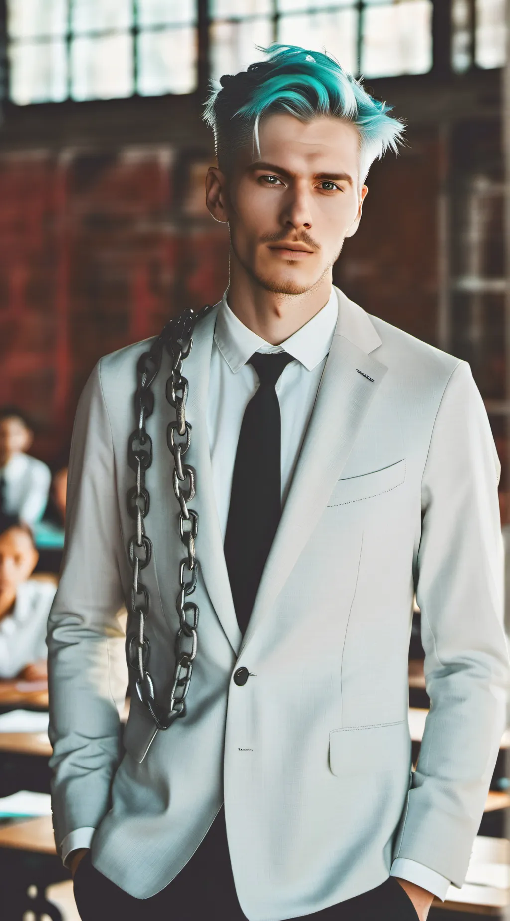 ai character: slave school background