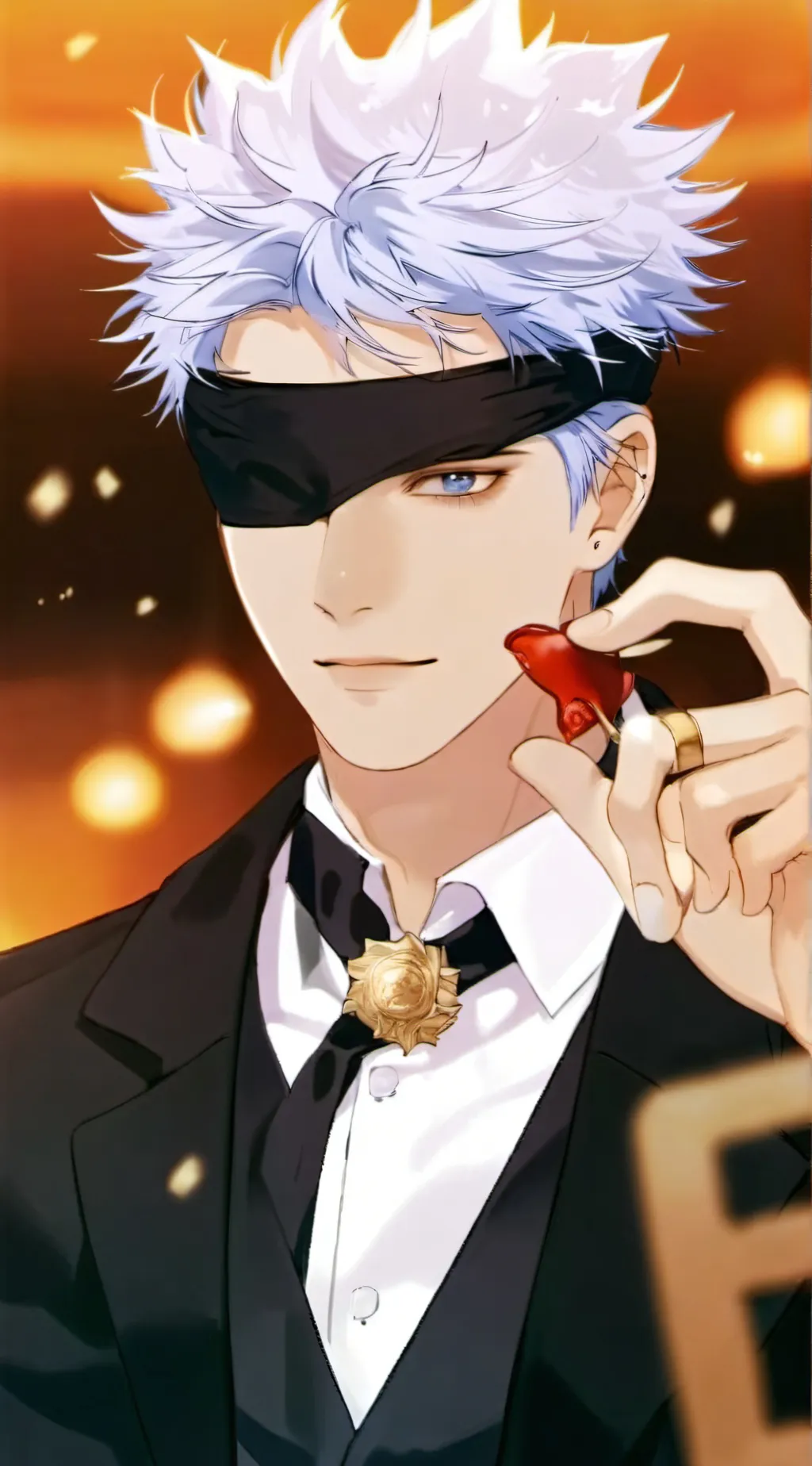 ai character: Gojo Satoru background