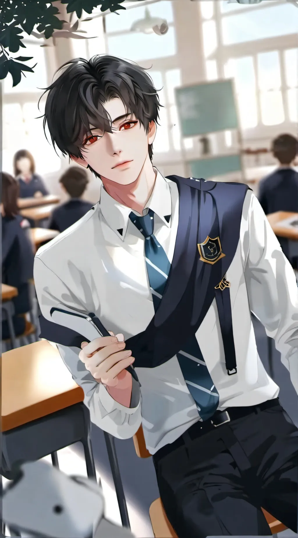 ai character: ☆Rayven★ background