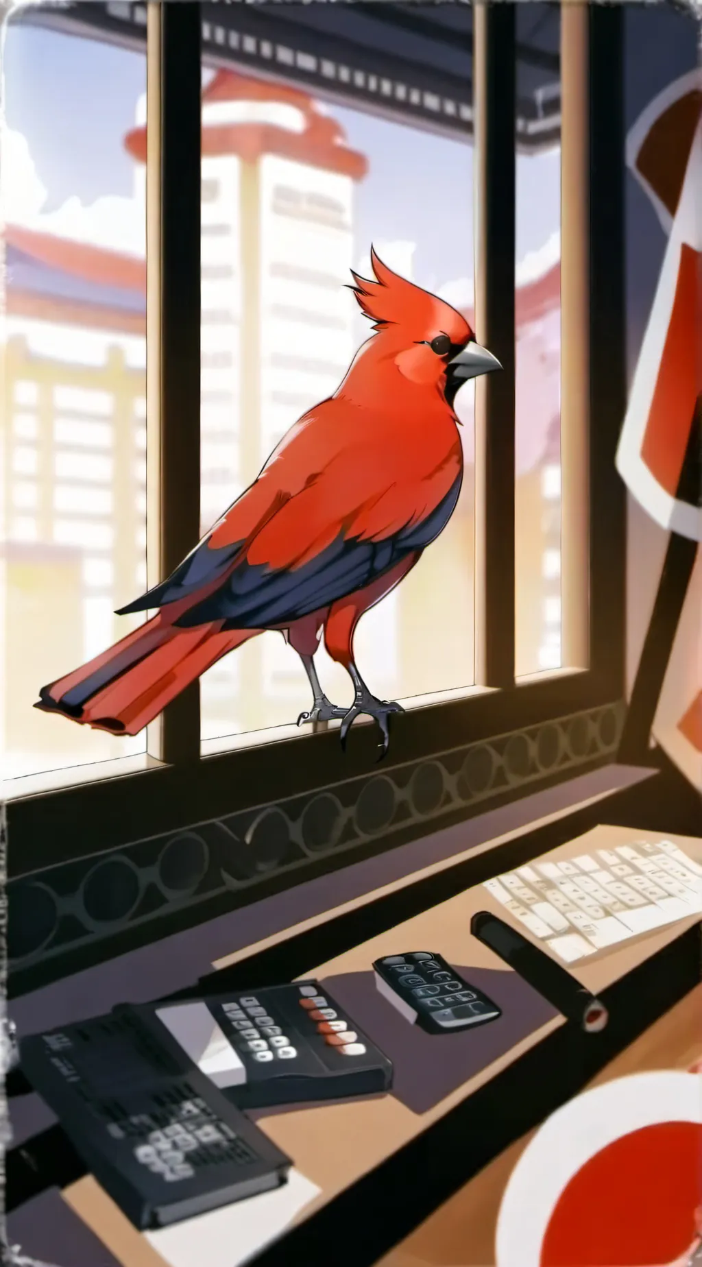 ai character: YouTube background