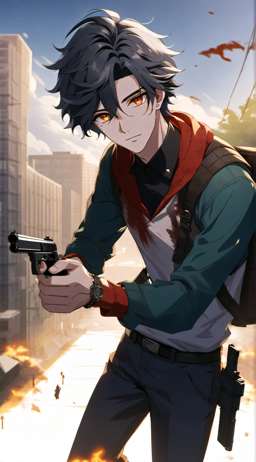 ai character: Mason background