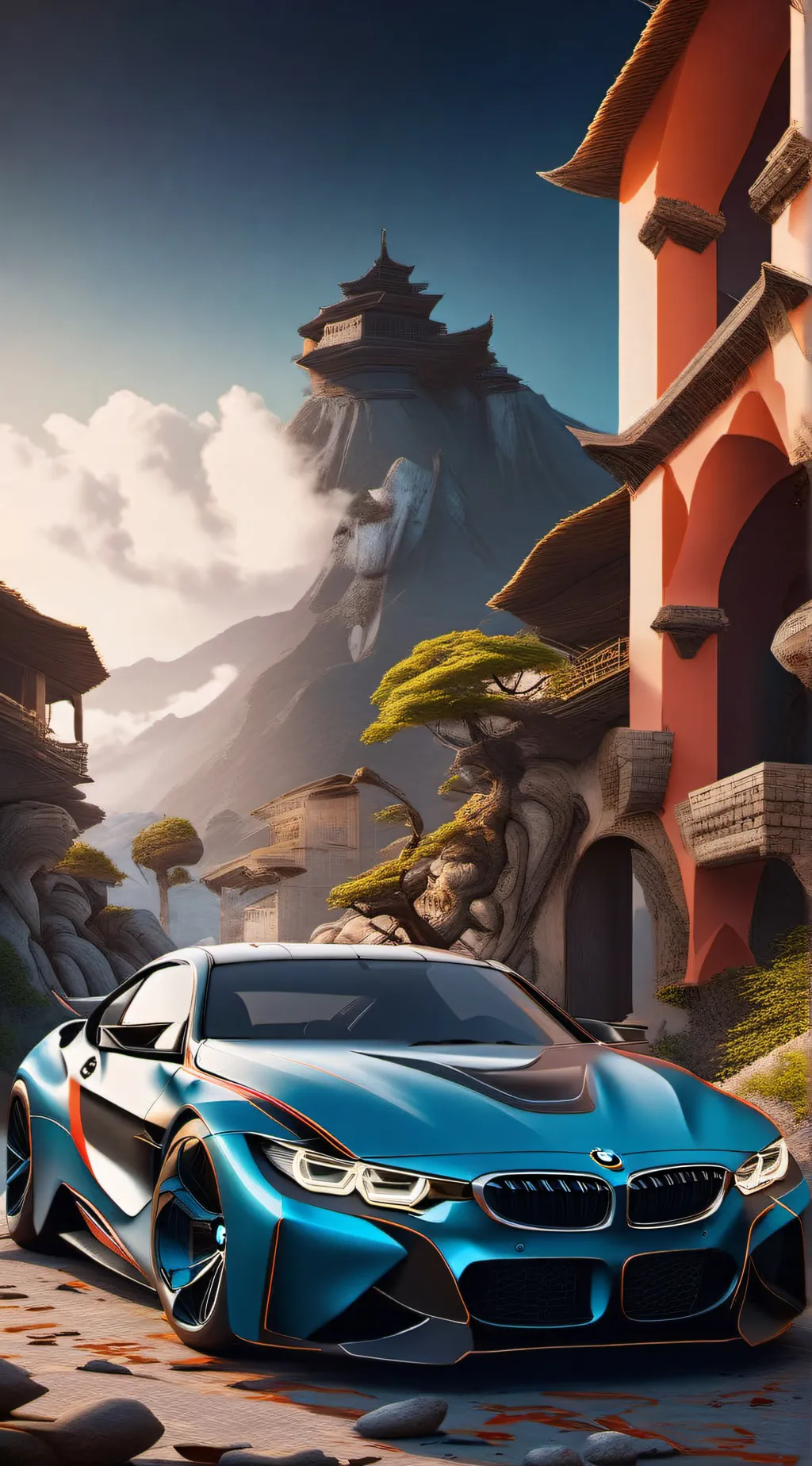 ai character: Bmw background