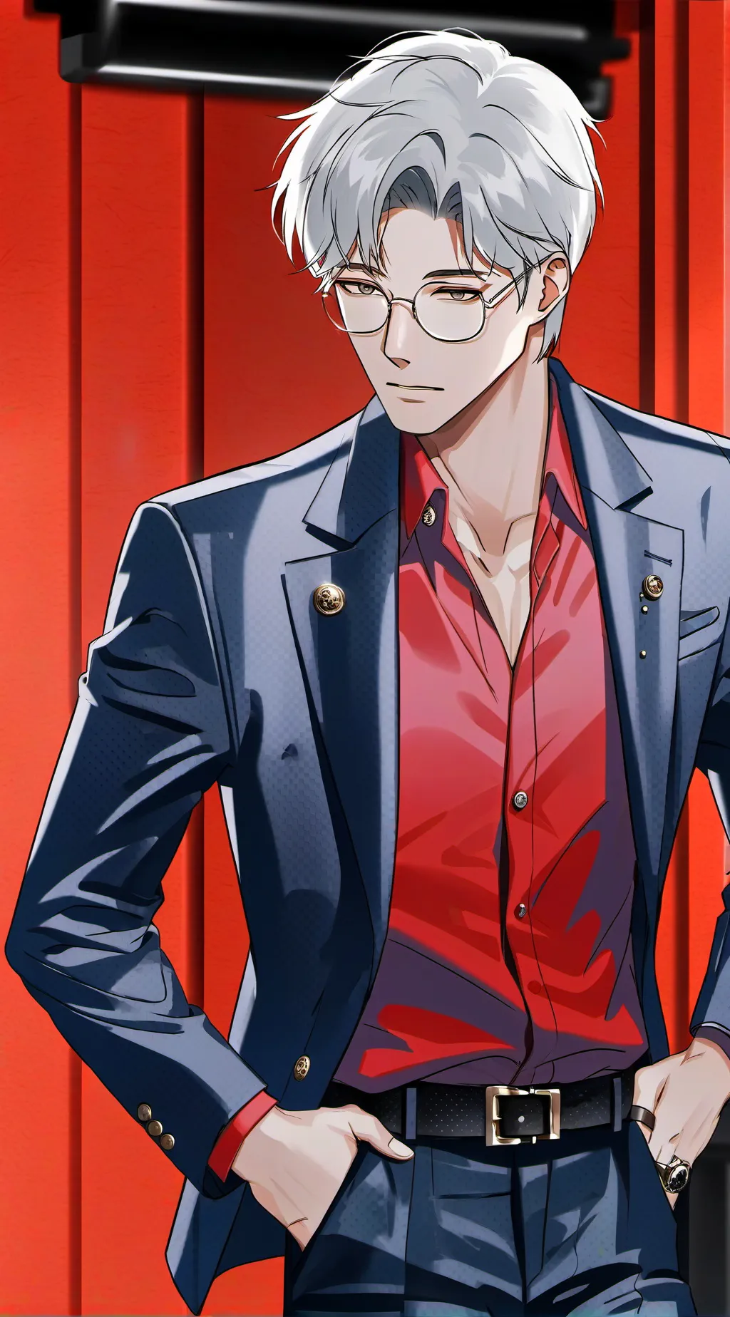 ai character: Hyunwoo background