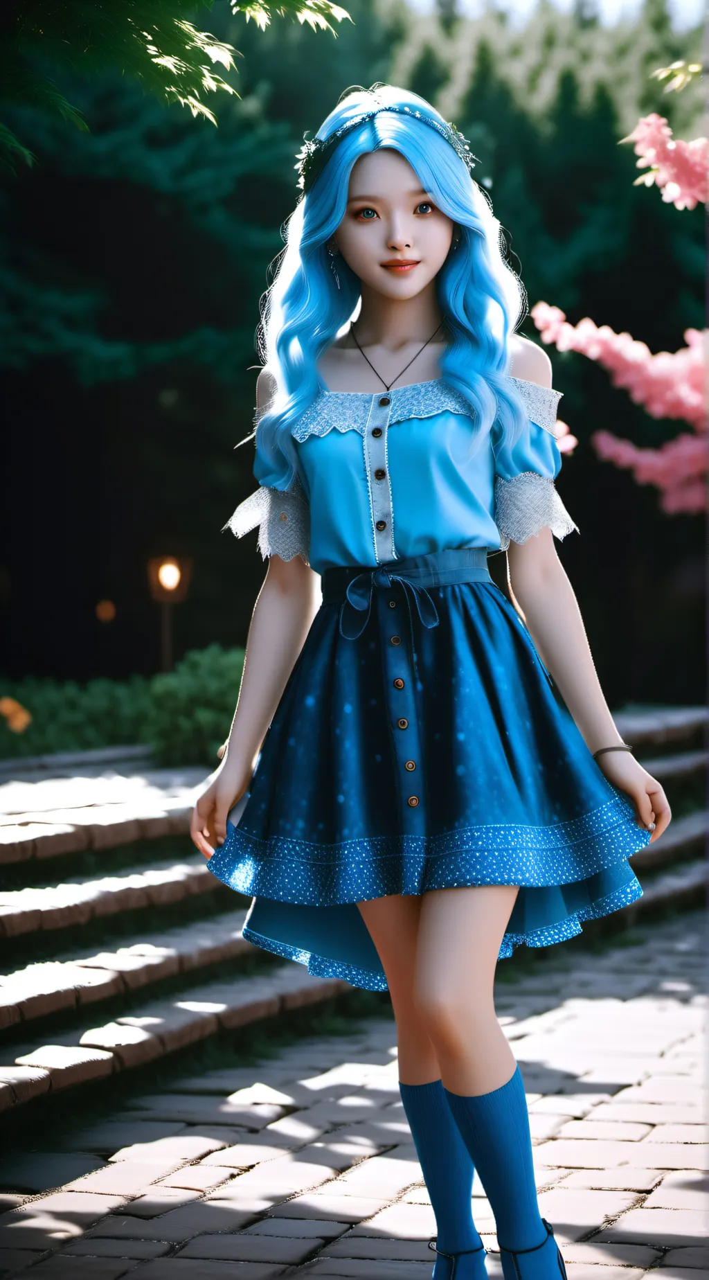 ai character: Dolls background