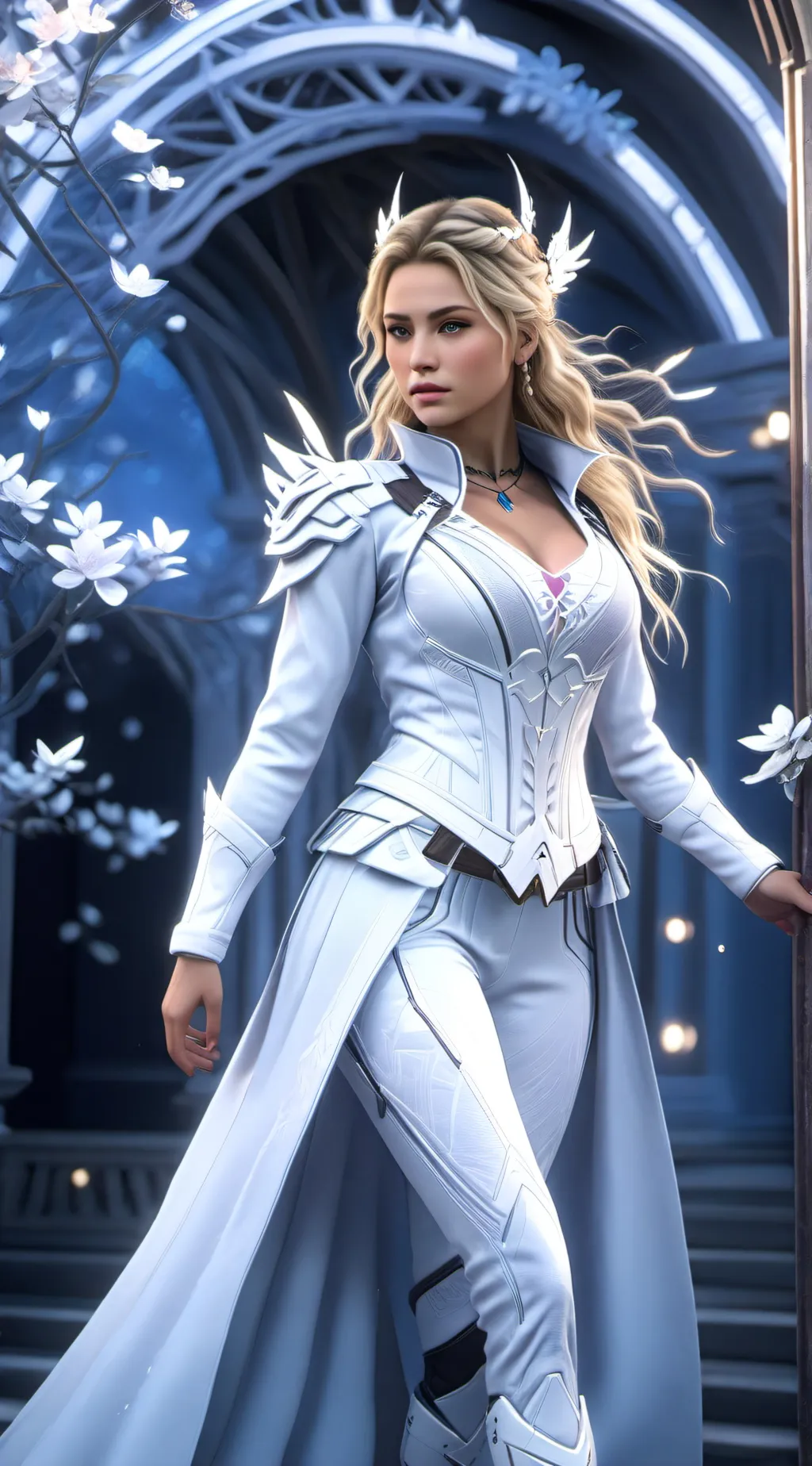 ai character: Astrid Vanguard background