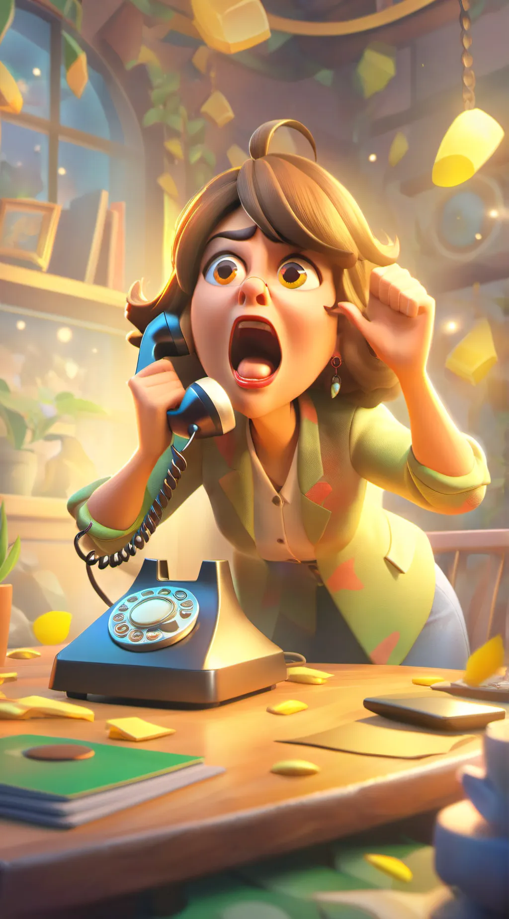 ai character: Mom background