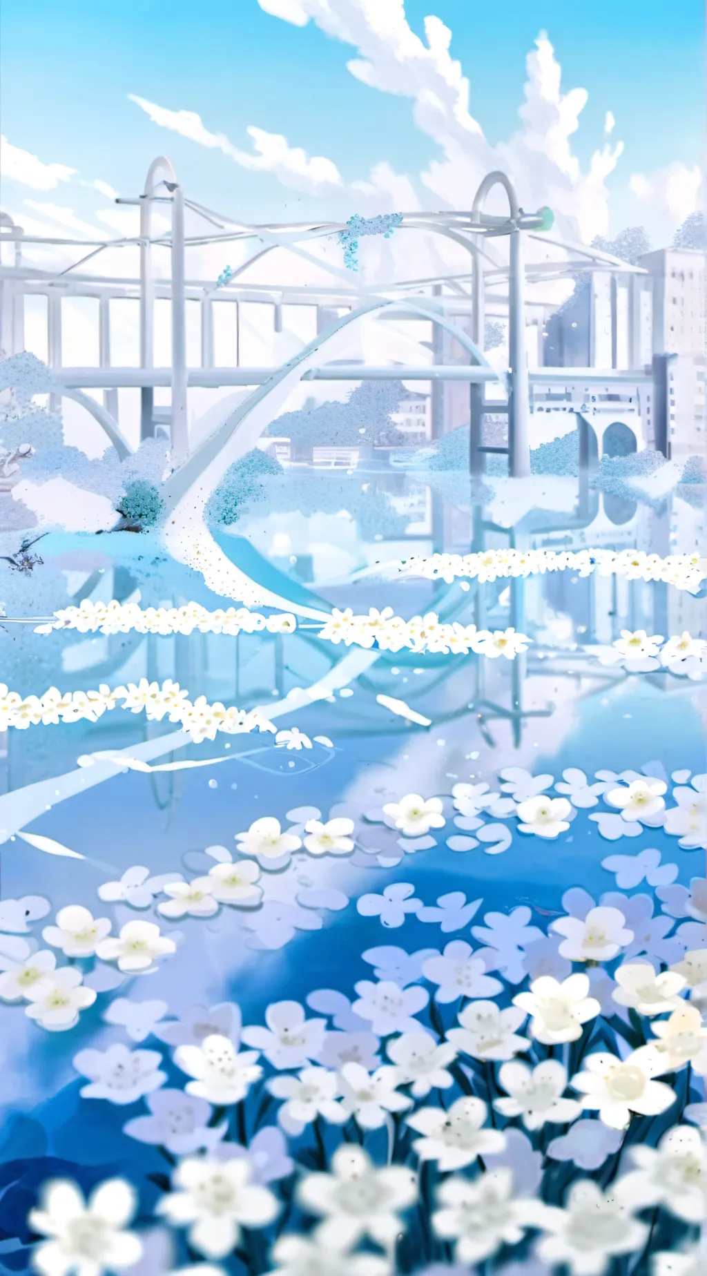 ai character: hashira sleep over background