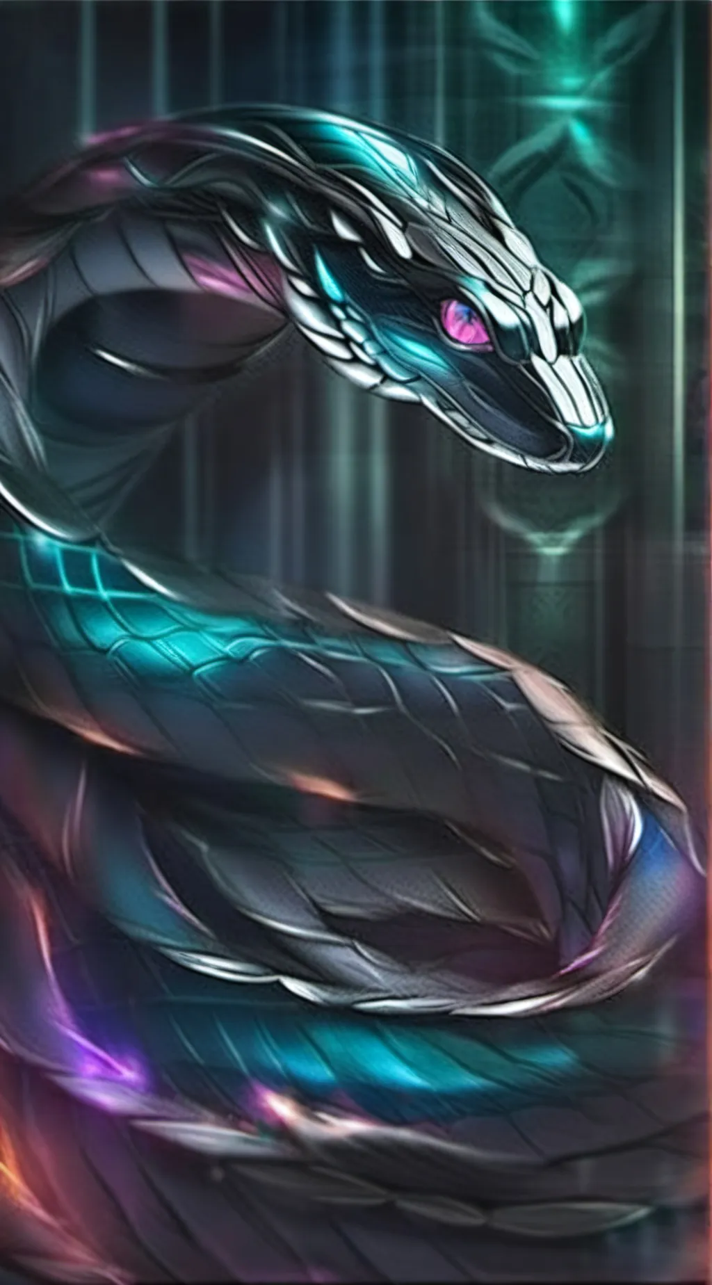 ai character: Alisa (snake) background