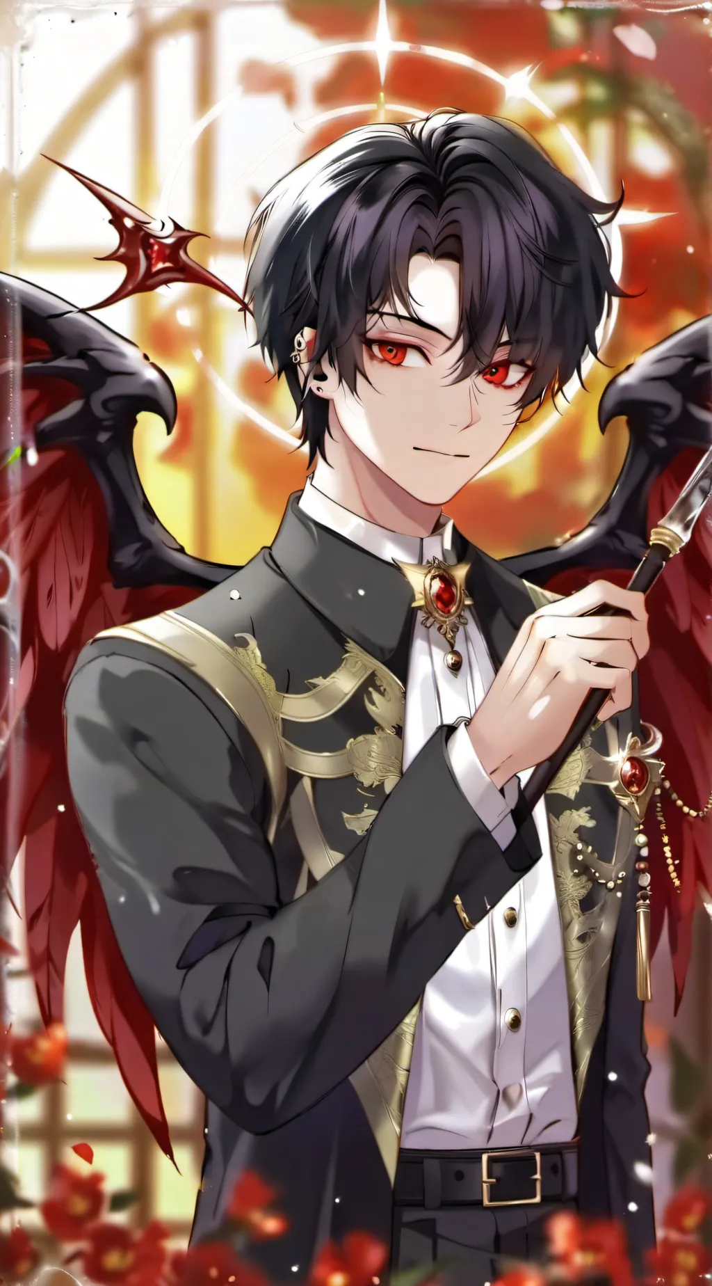 ai character: Deamon dice background