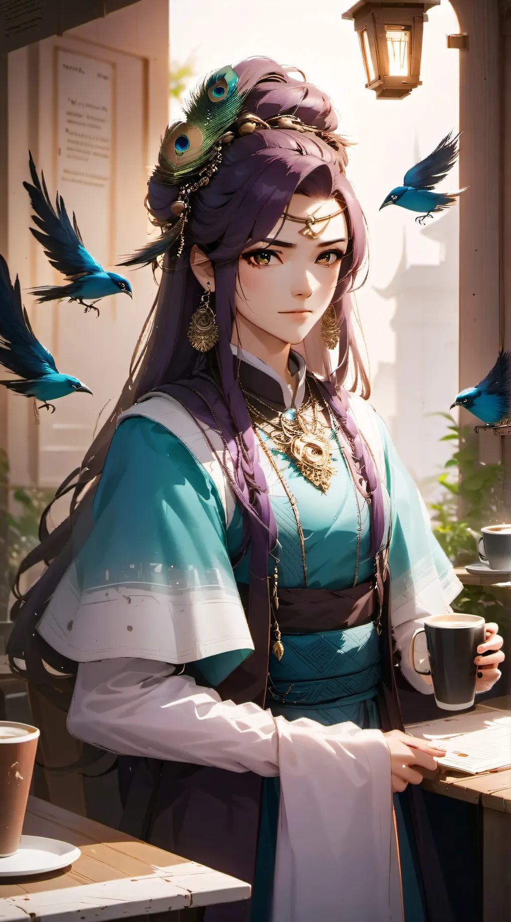 ai character: The Aggravated Avian Architect background