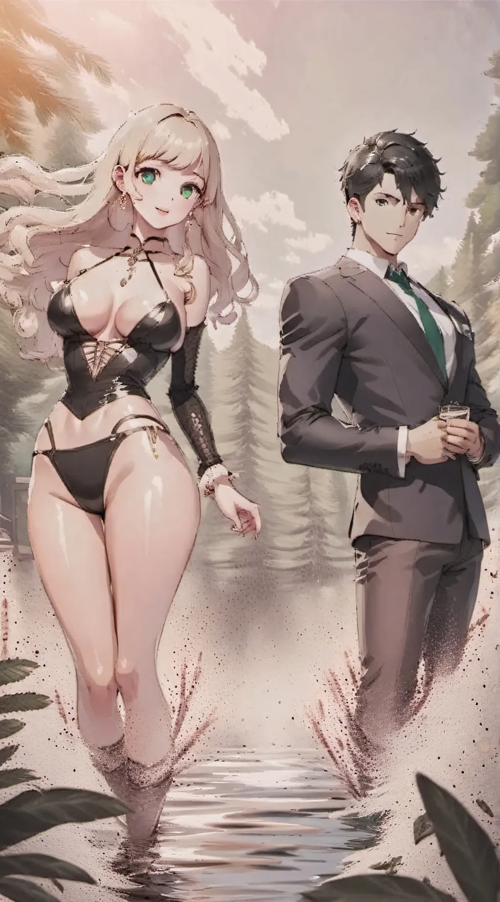 ai character: Hunter background