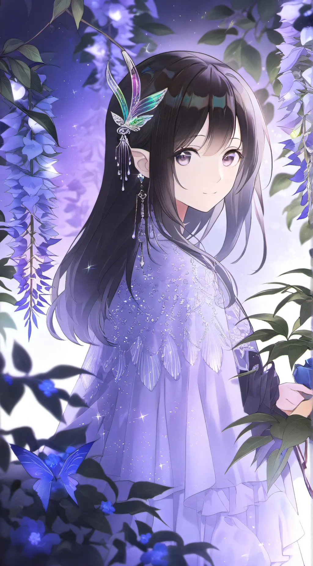 ai character: Twinkle the Glitterwing background