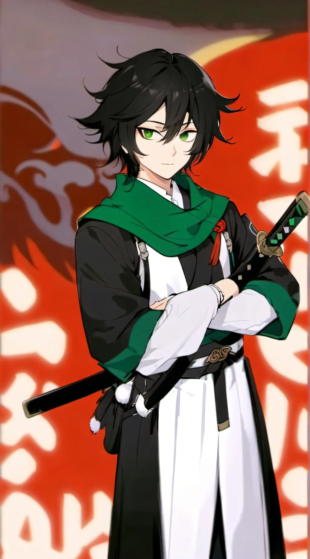 ai character: KNY training arc background