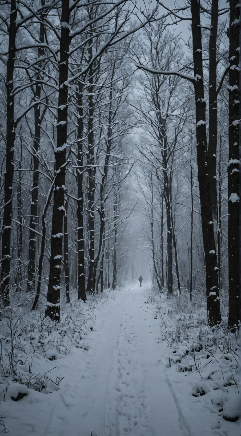 ai character: Mha snow day! background