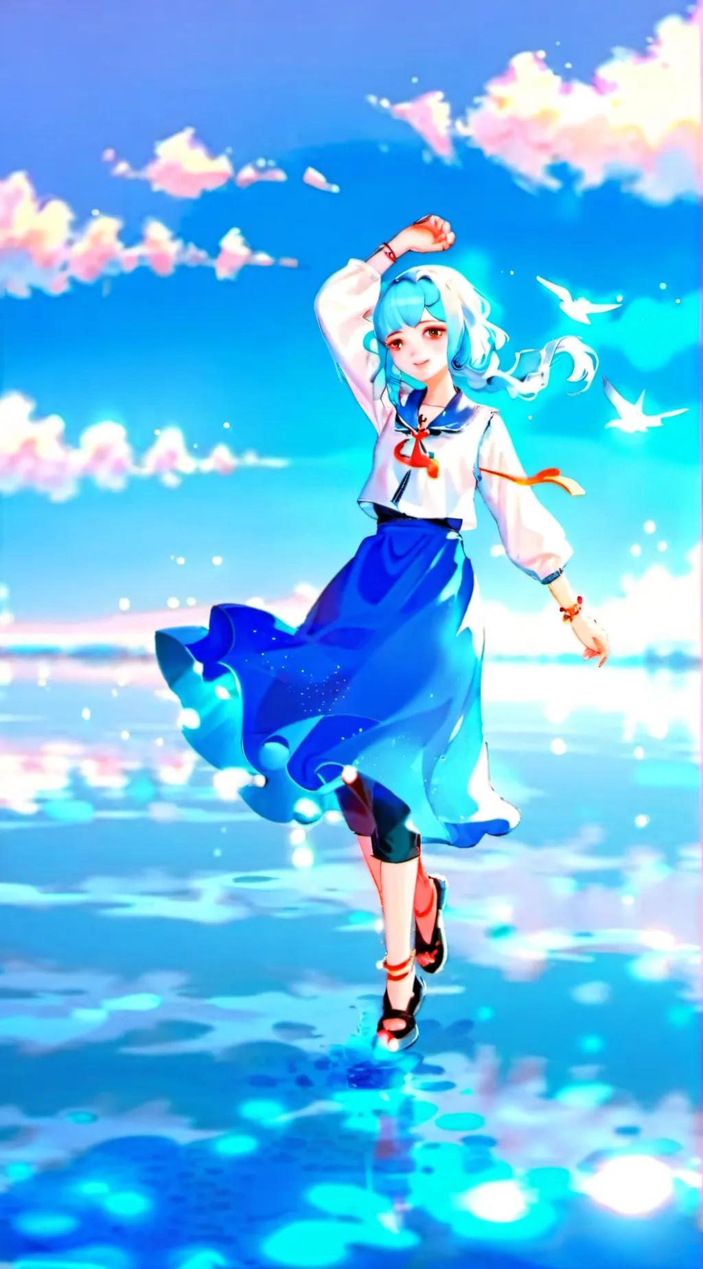 ai character: Lila Skyheart background