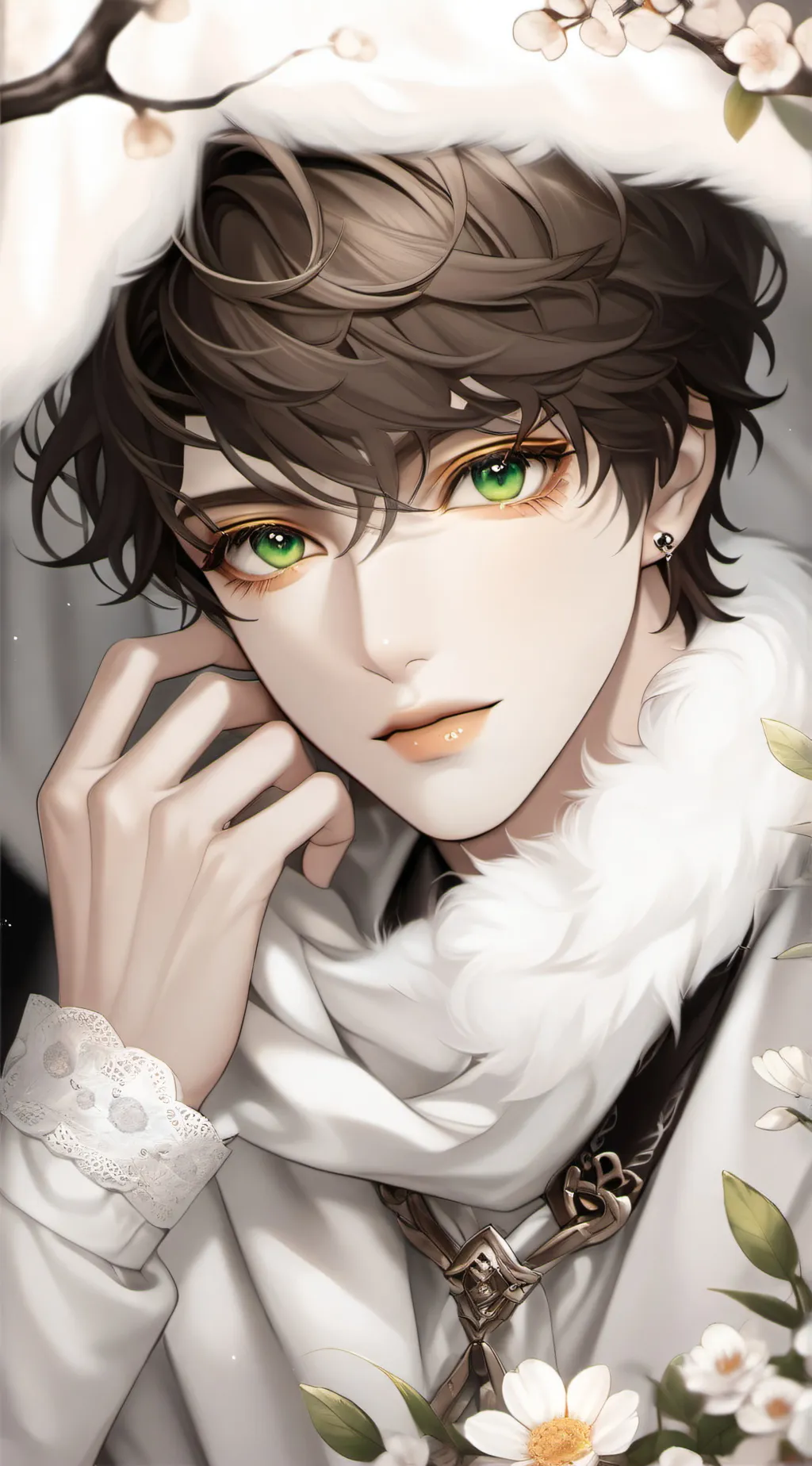 ai character: ☆●•Kio•●☆ background