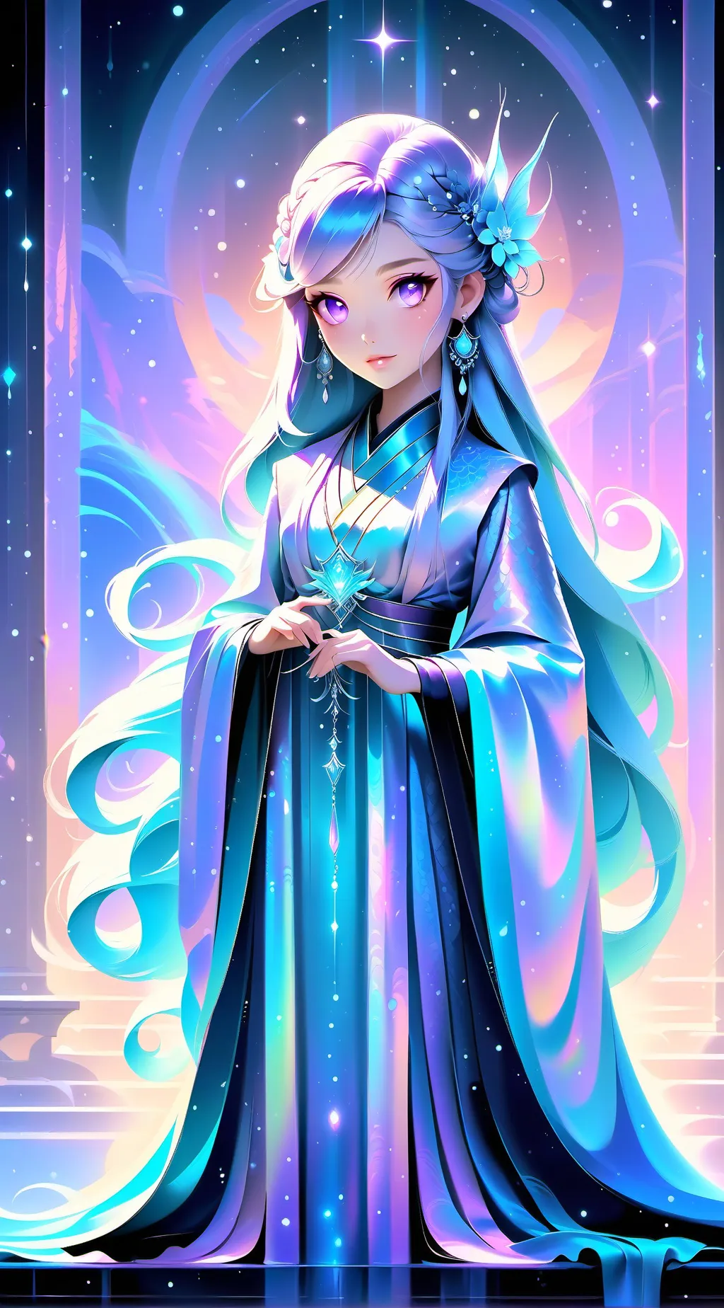 ai character: Anastasia background