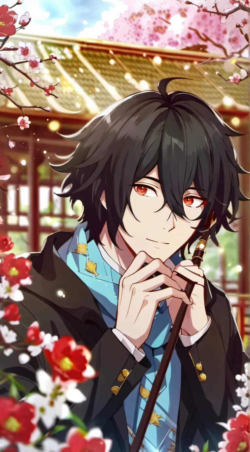 ai character: Mha sleeping pills background