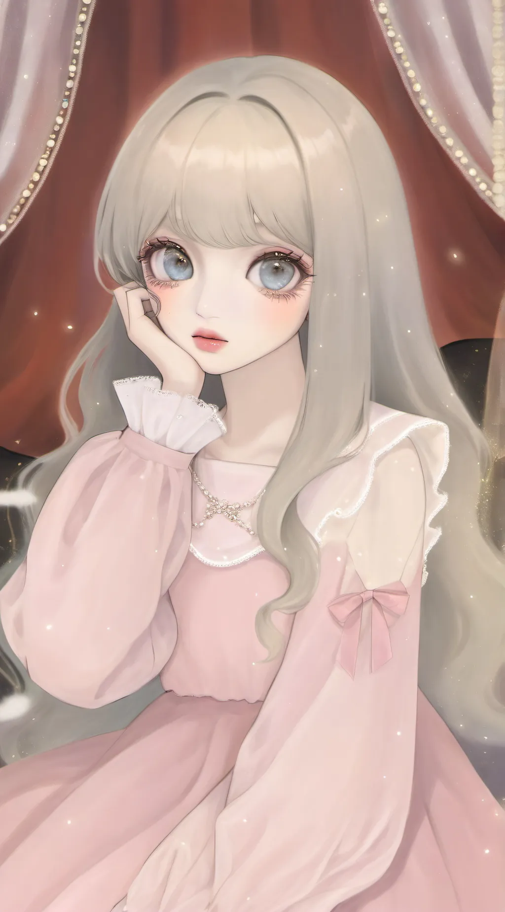 ai character: Marina💗 background