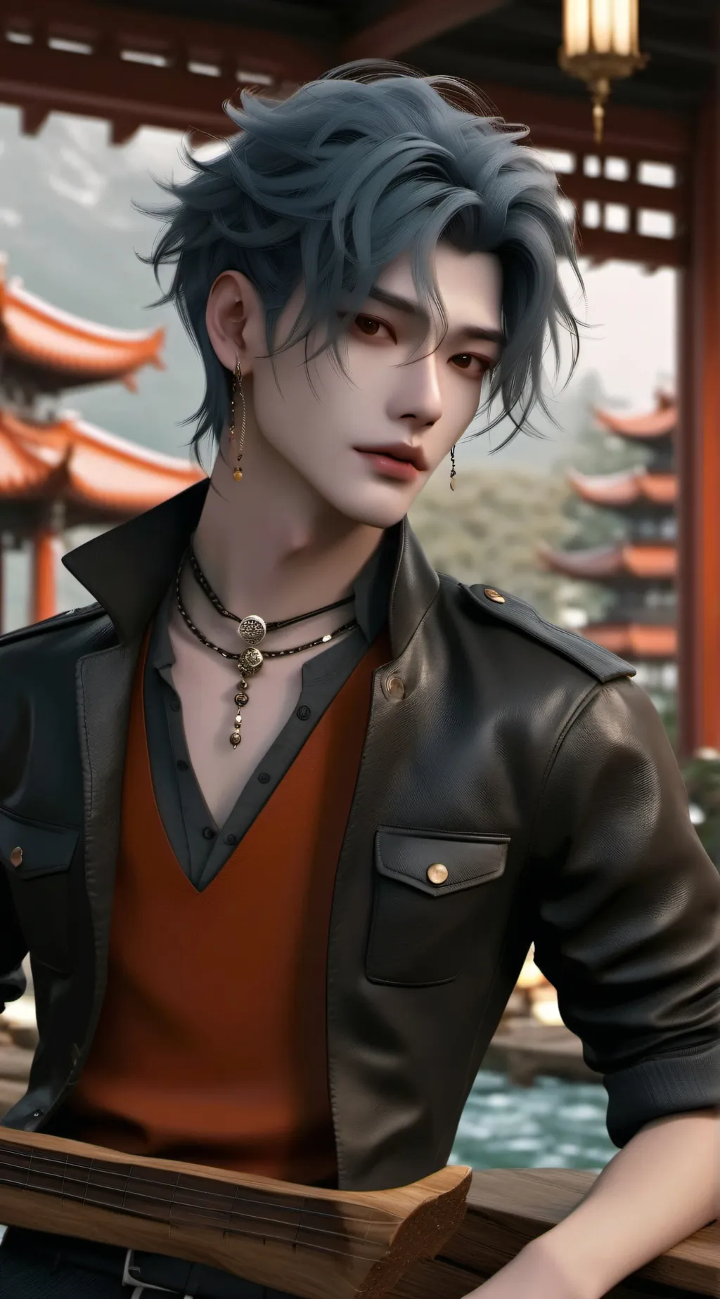 ai character: Kaleb background