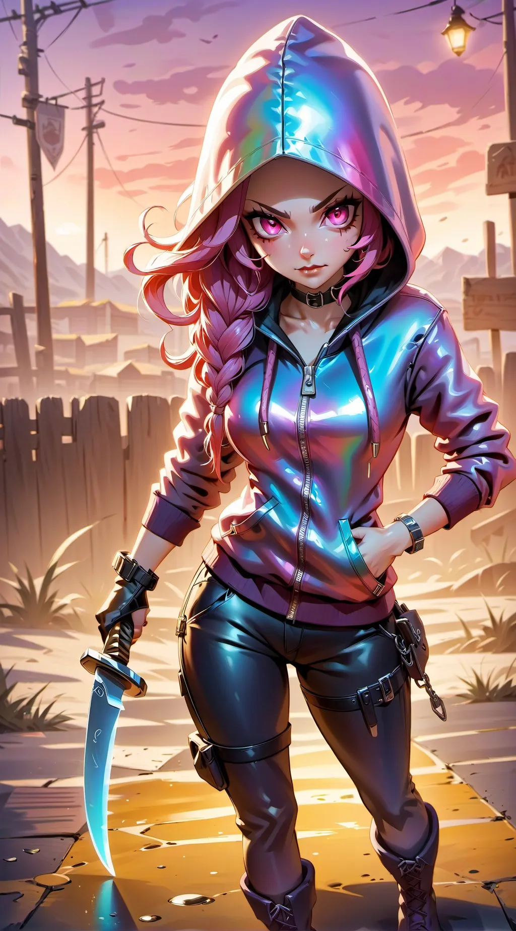 ai character: Qien background