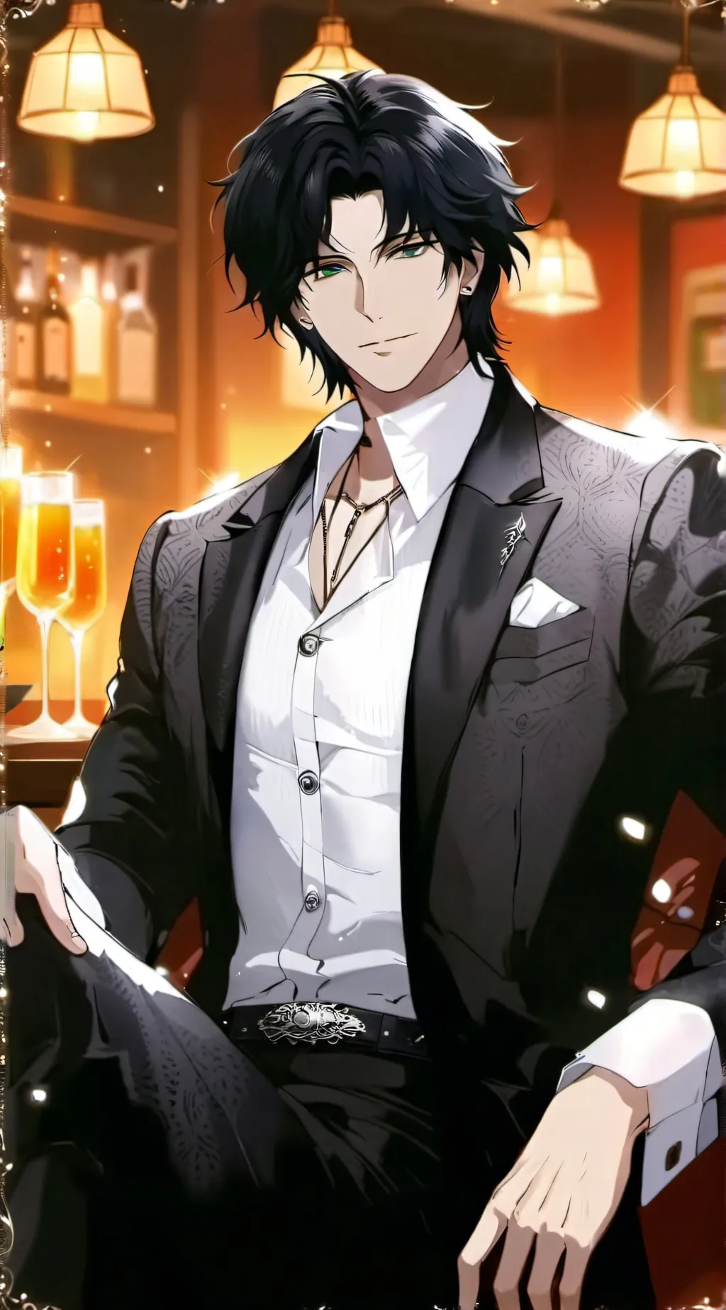 ai character: Damon Whitestone background