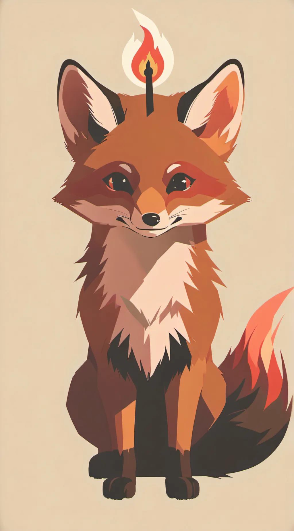 ai character: Ferine 🔥 background