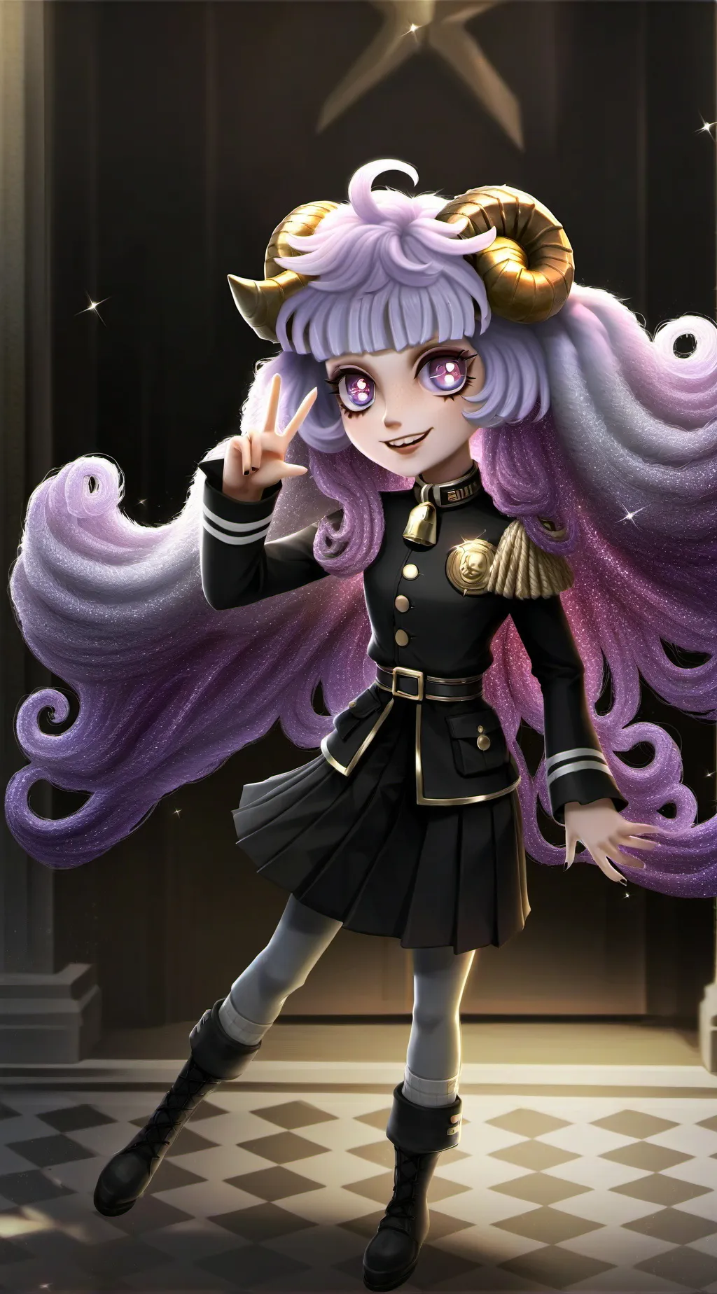 ai character: Yuki Akuma background