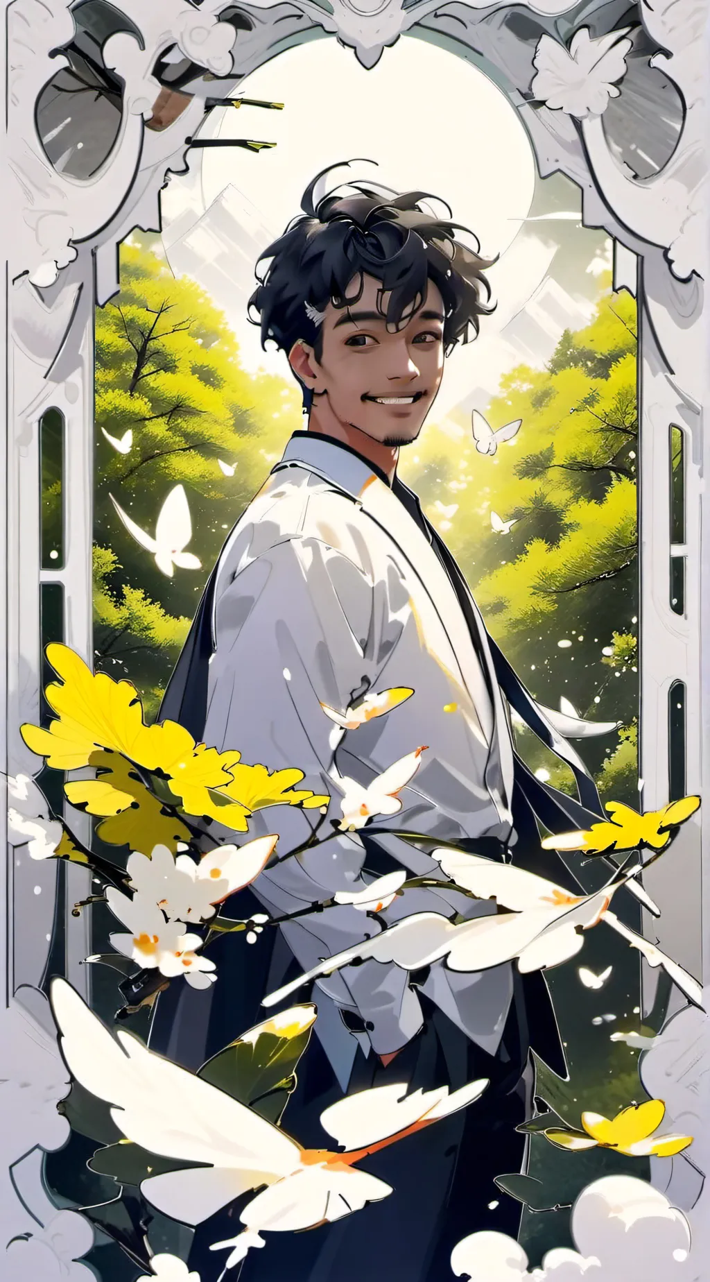 ai character: Chris Cole  background