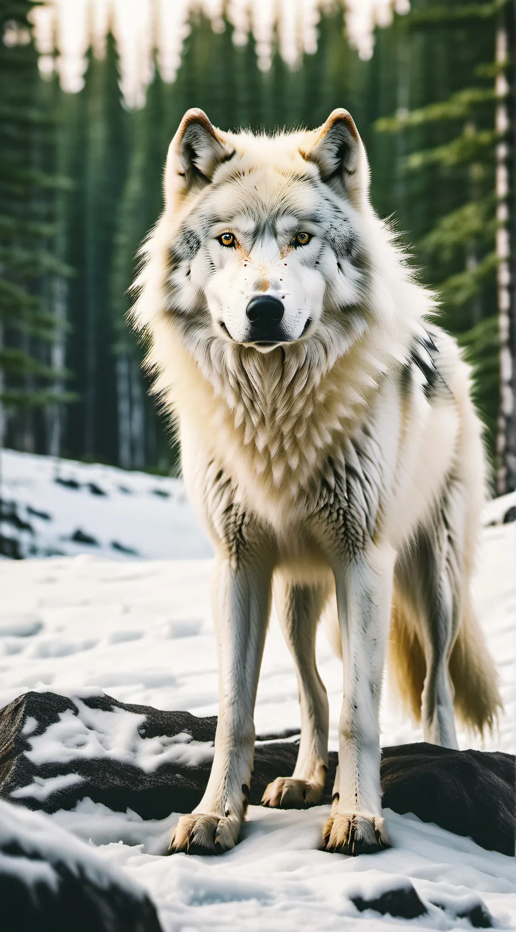 ai character: furry background