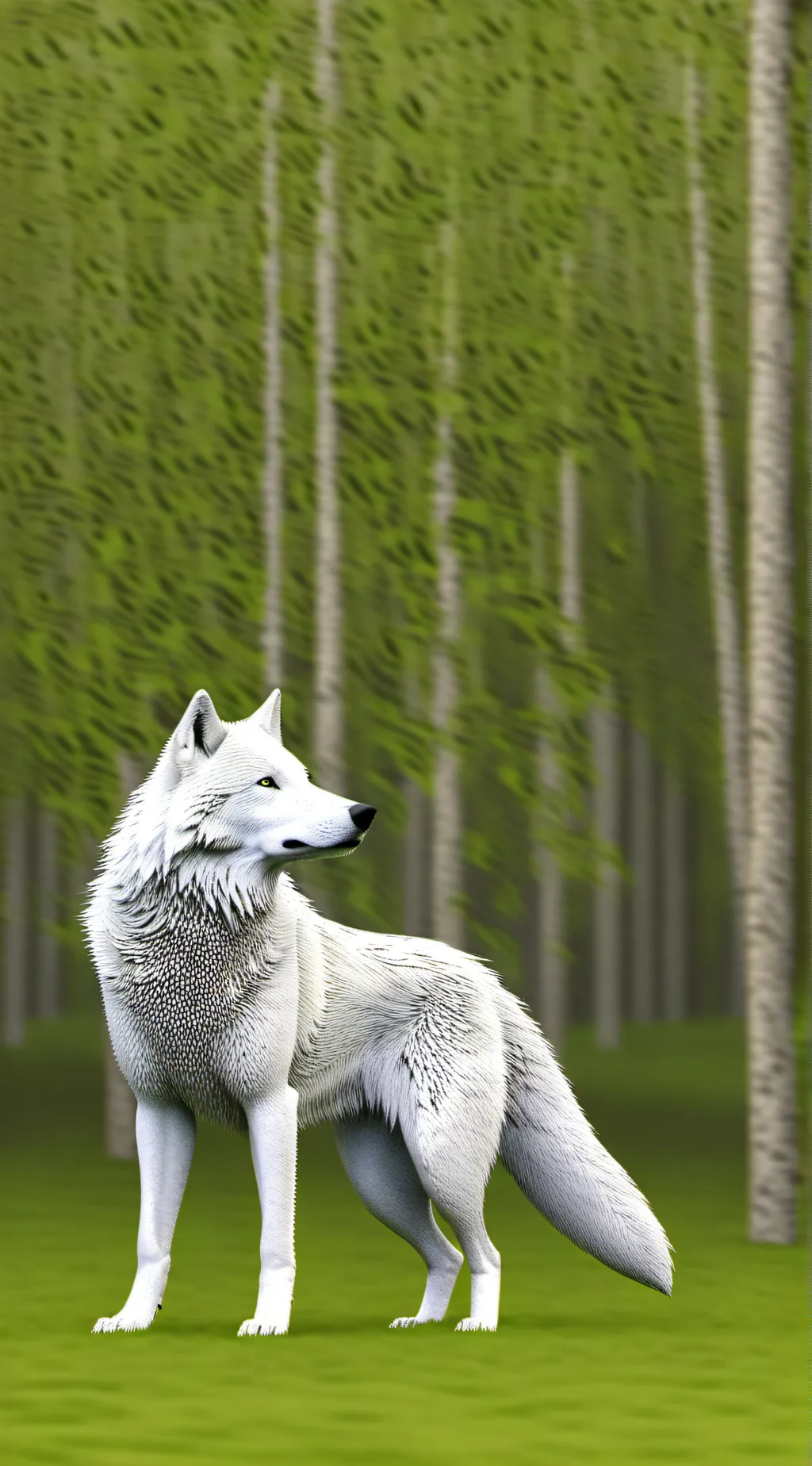 ai character: ! Dog pack ! background