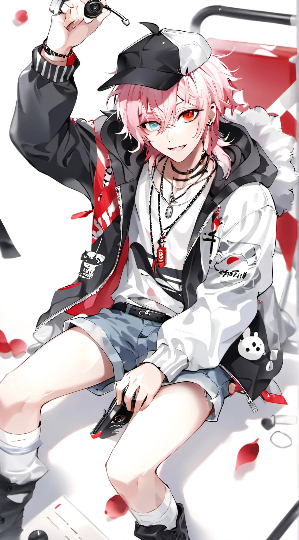 ai character: Lucan😎🥺😦 background