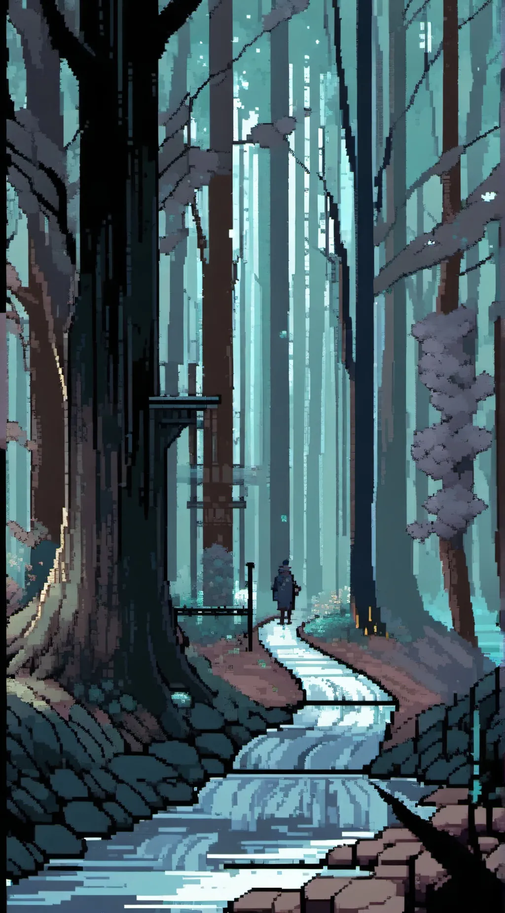 ai character: murder drone  background