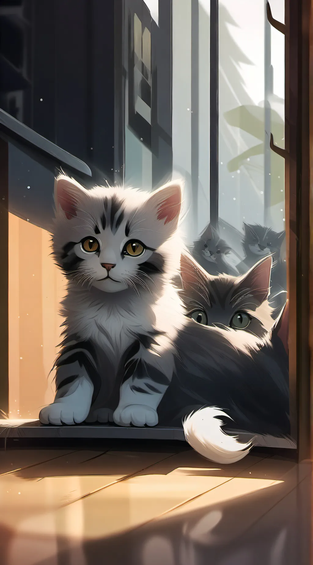 ai character: Warrior cats queen background