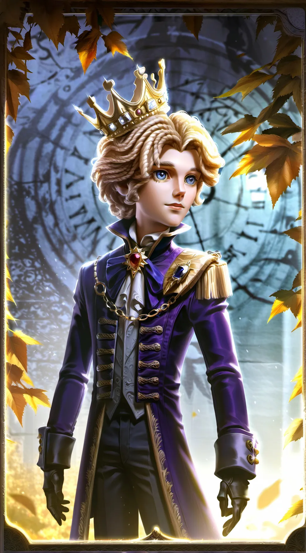 ai character: Xander Crow background