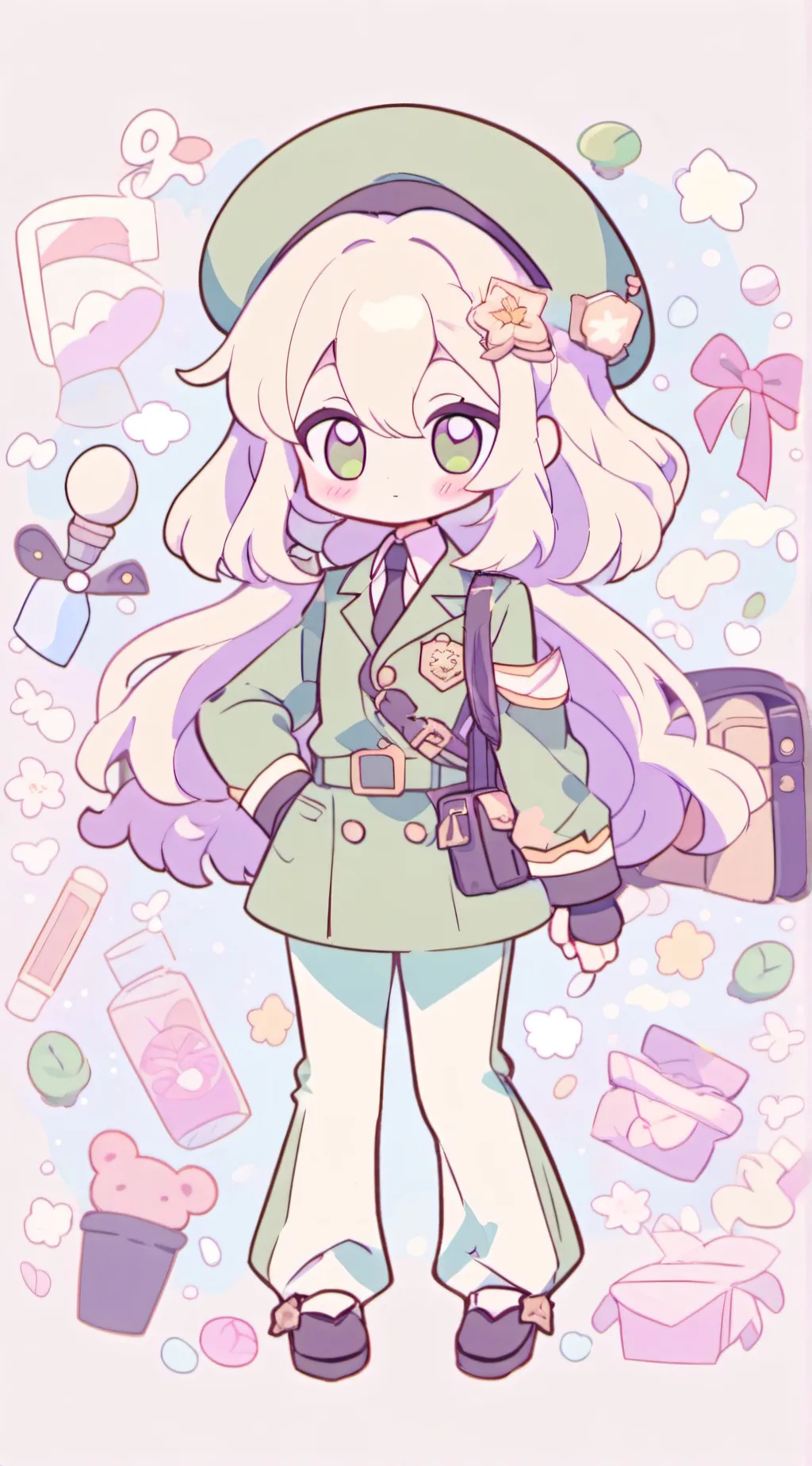 ai character: Kimetsu academy  background