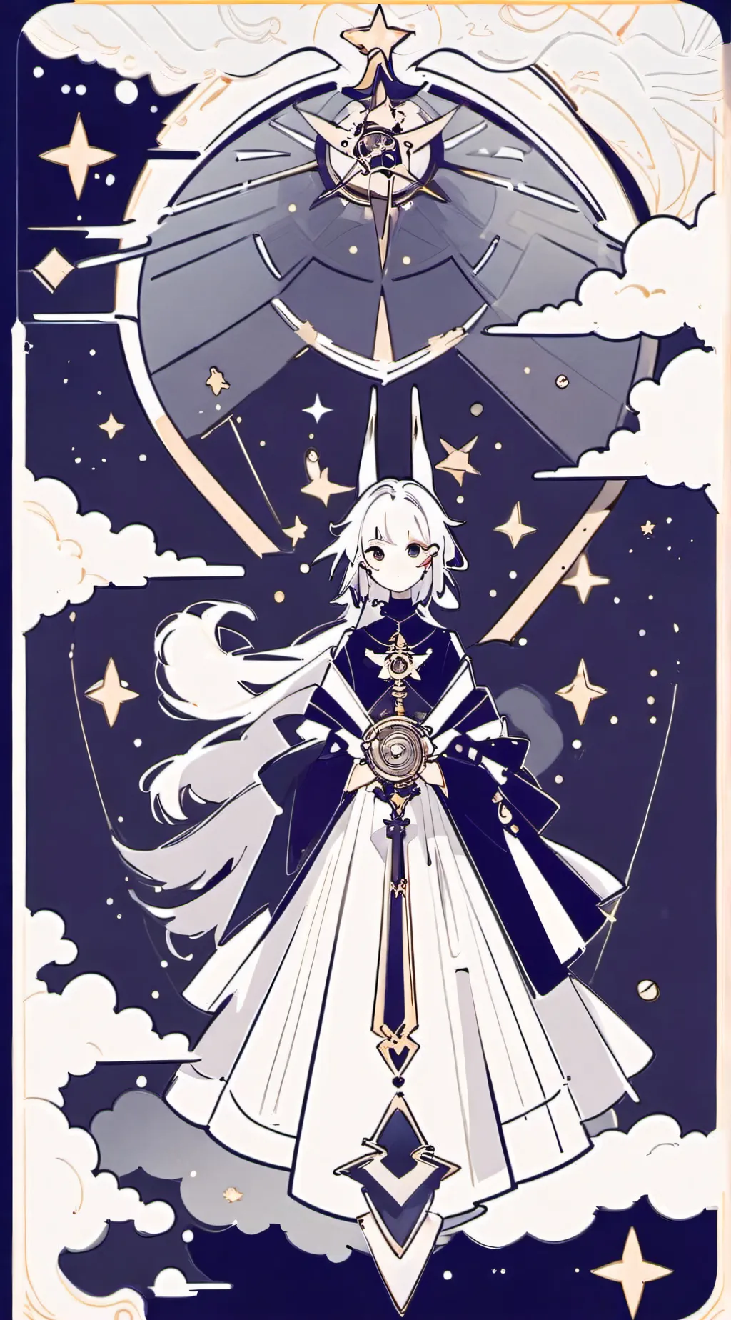 ai character: Azary  background