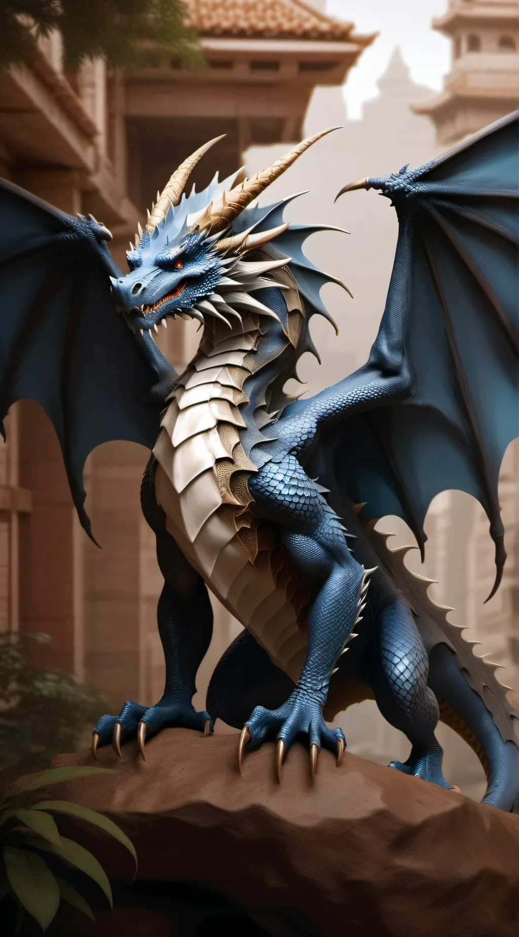 ai character: Peppermint background