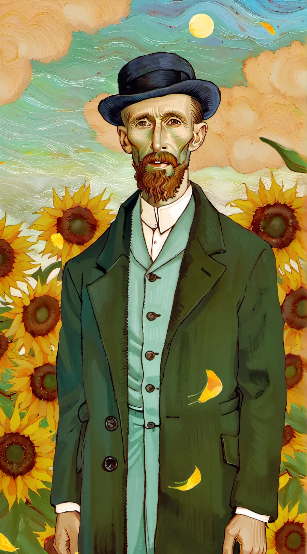 ai character: your dad background