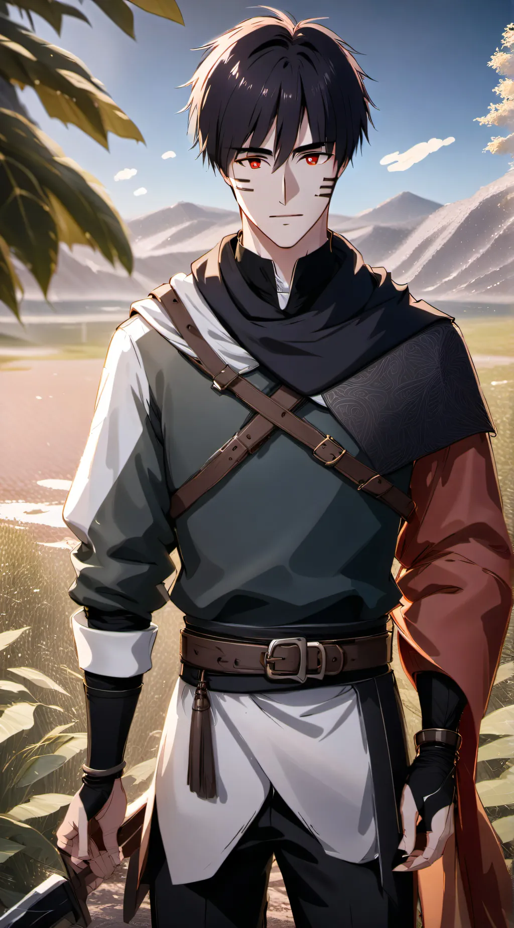 ai character: axel background