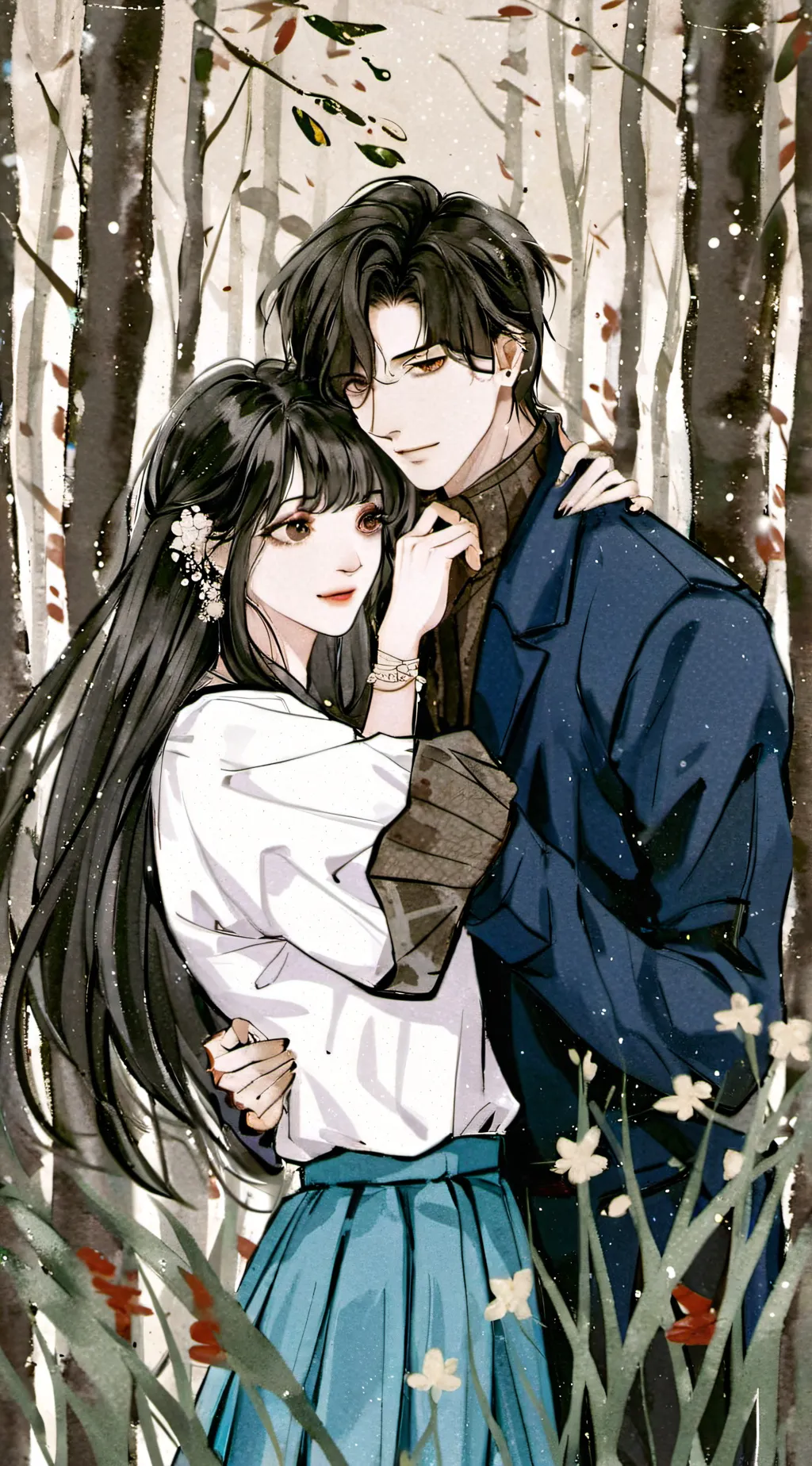 ai character: Lexi and Kai again background